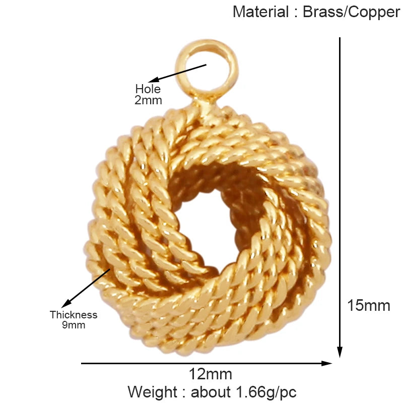 Cowboy Hat Boots Charm Pendant Zirconia 18K Gold Necklace