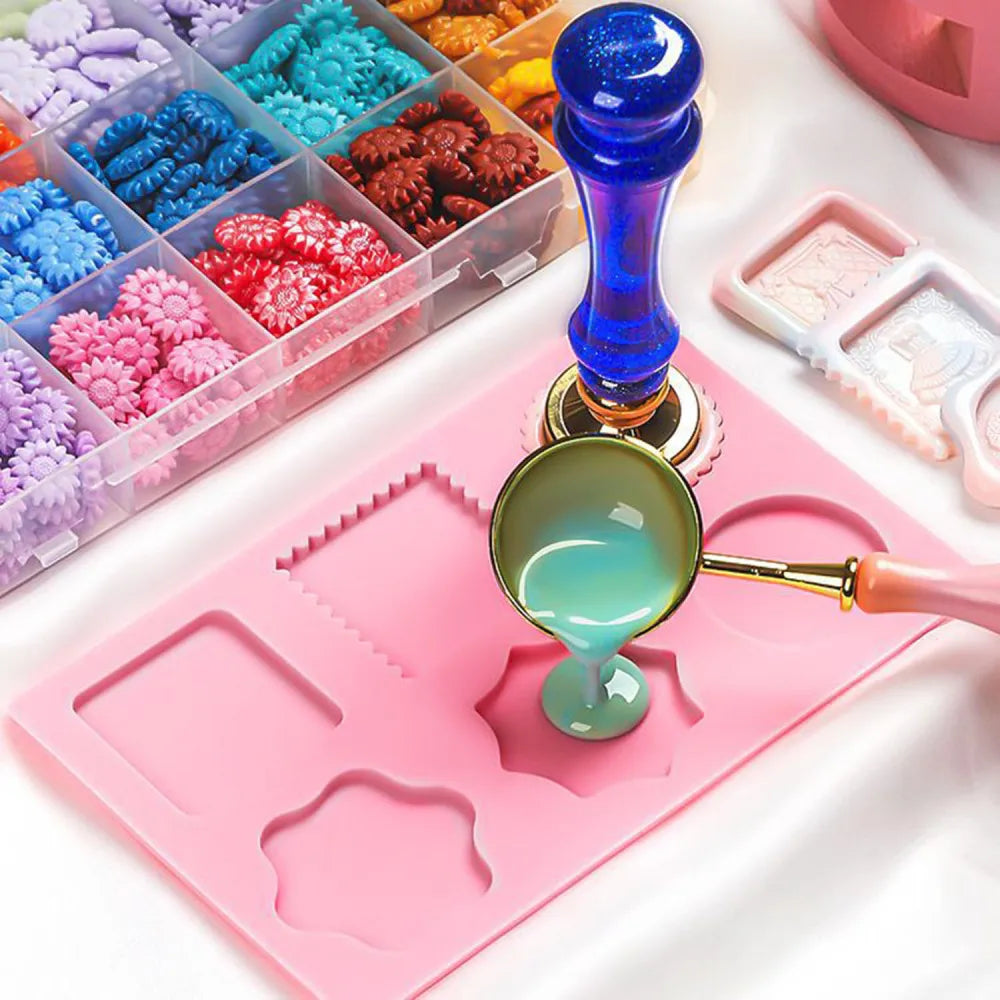 Wax Seal Stamp Silicone Mold Pad for 25mm Stamp Craft Tools