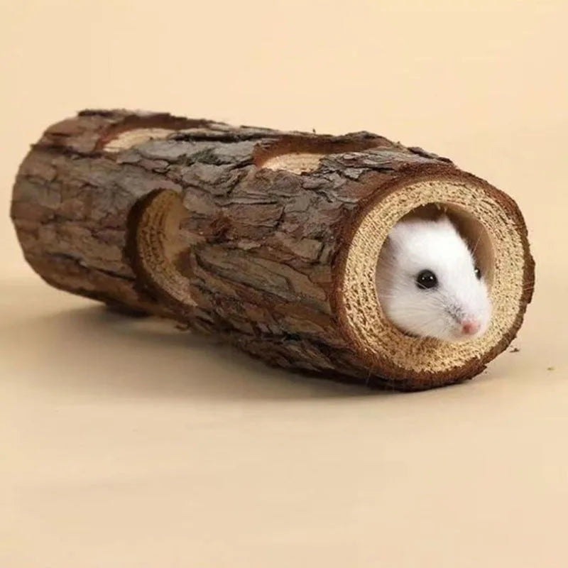 Natural Pet Toy Grinding Cleaning Chew Toy Small Pets Toys For Hamster Rabbit Grinding Products Made of Apple Tree Wood