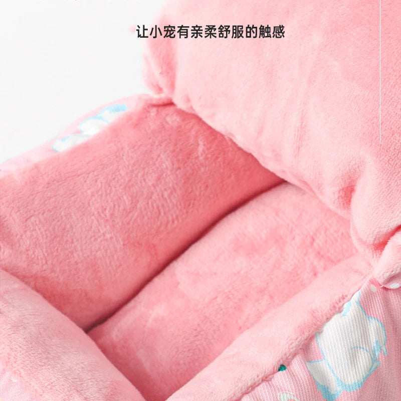 Sugar Glider Bed Guinea Pig Sleeping Pouch Bag Small Pet Squirrel Rat Hamster Warm Bed House Cage Accessories