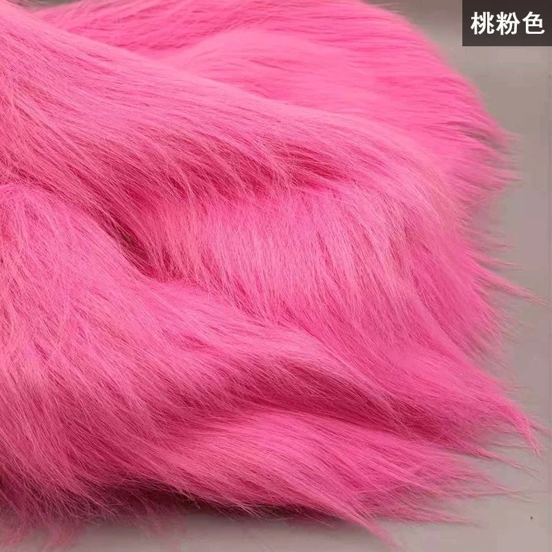 35 Colours 12cm Soft Imitation Plush Fur Fabric for DIY Photo Props Decorative Backgrounds Plush Mats and Animal Toys
