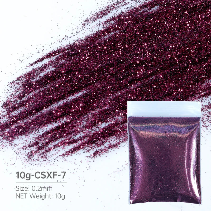 10G Shiny Sugar Powder Epoxy Resin Pigment Glitter Filler