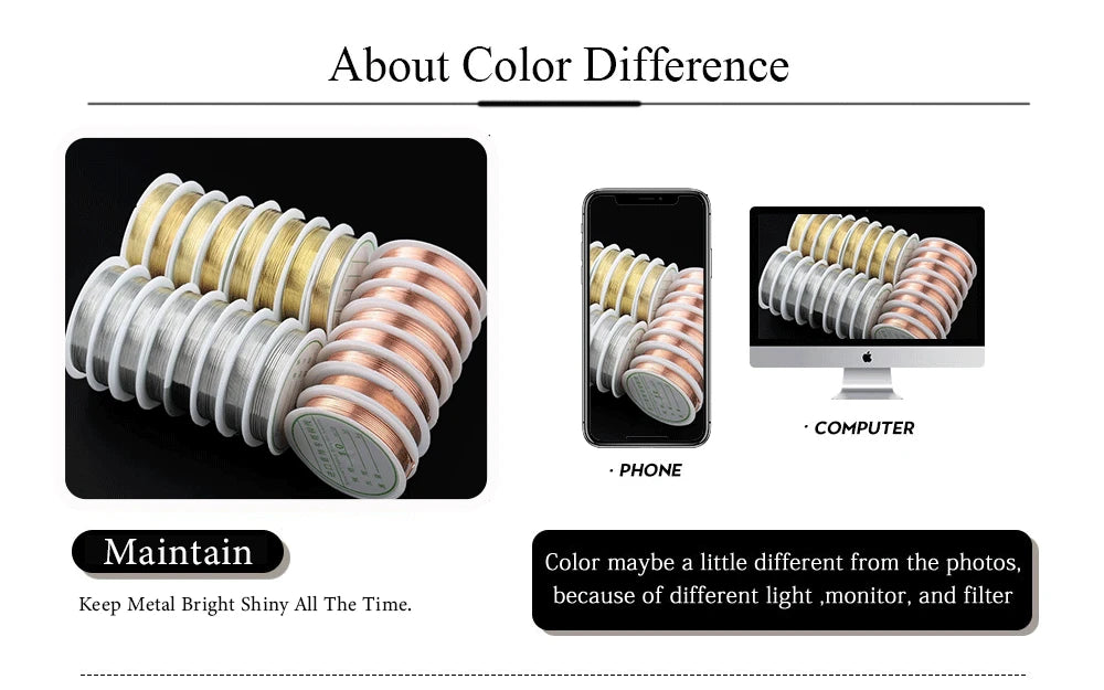 Jewelry Making Supplies Kit with Tools, Copper Wires and Findings