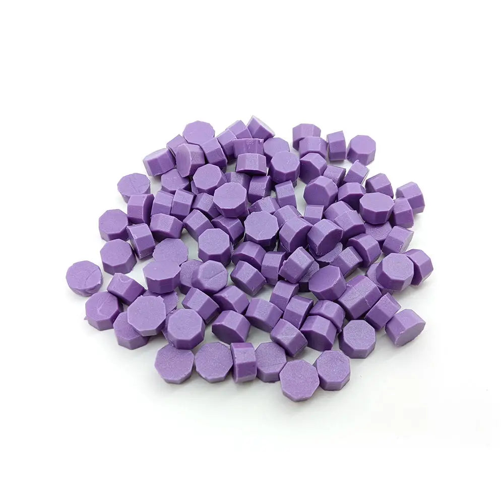 100pcs Colorful Metallic Golden Sealing Wax Beads for DIY Gifts and Invitations