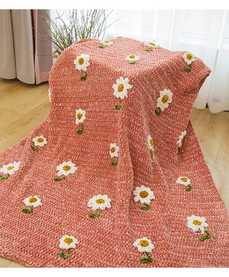 Ruyi Bird Warm Fleece Thick Wool Crochet Golden Velvet Yarn