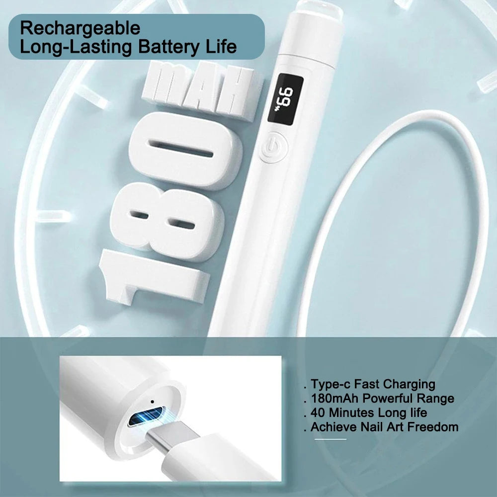 Professional Ultraviolet Mini Nail Drying Lamp With Stand