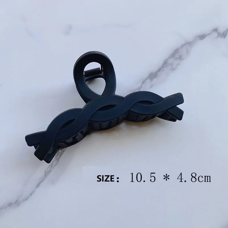 Large Hair Clip Ladies Flower Hair Crab Clip Barrette Buckle for Hair Claws Hairpins for a Woman Japanese Korean Accessories