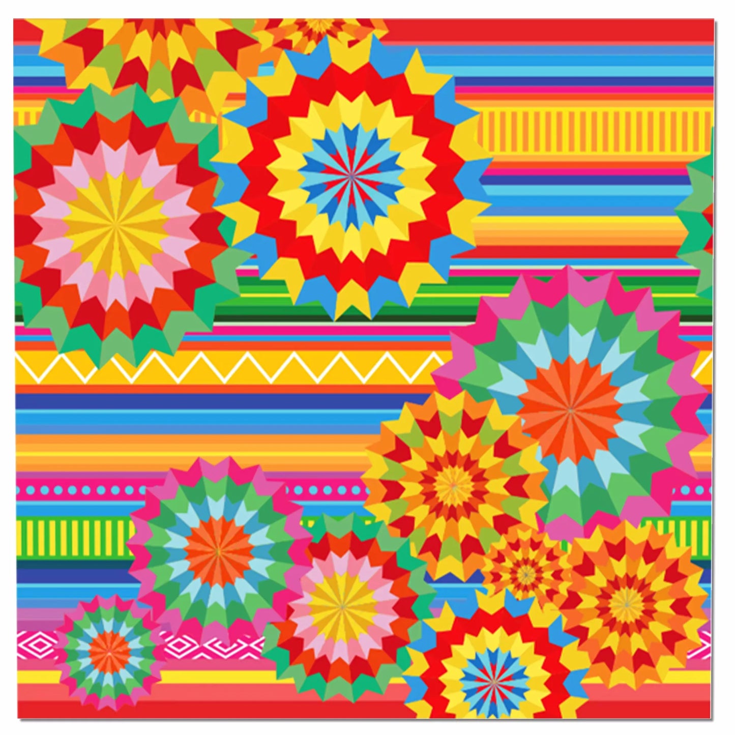 Mexican Fiesta Party Disposable Tableware Sets