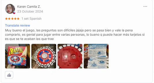 New Board Game Basta Spanish Version Fast-Paced Family Fun