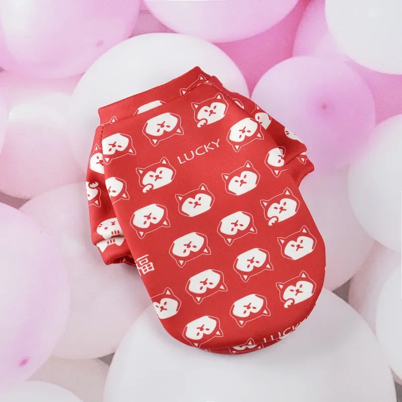 Chihuahua Dog Sweatshirt Puppy Cat Pullover Dogs Small Dog Hoodie Coat Winter Warm Pet Clothes for Bulldog