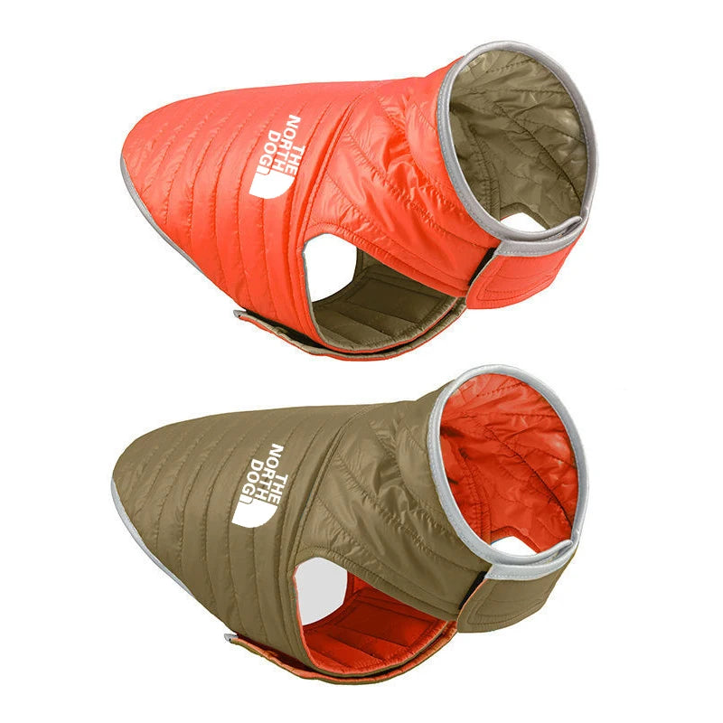 Double Sided Dog Coat Winter Warm Pet Dog Clothes For Small Medium Dogs Vest Chihuahua Clothing Soft Puppy Costumes Ropa Perro