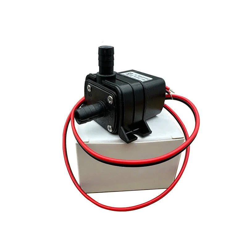 Bomba de agua silenciosa para pecera, 4,8 W, 5,8 W, 240 l/h, CC, 12 V, 24 V, motor solar sin escobillas, bomba de circulación sumergible para piscina