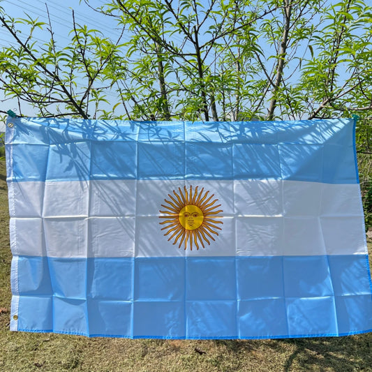 Argentina flag 90x150cm Polyester hanging polyester flag Argentina flag Festive sports Football banner Decorated flag