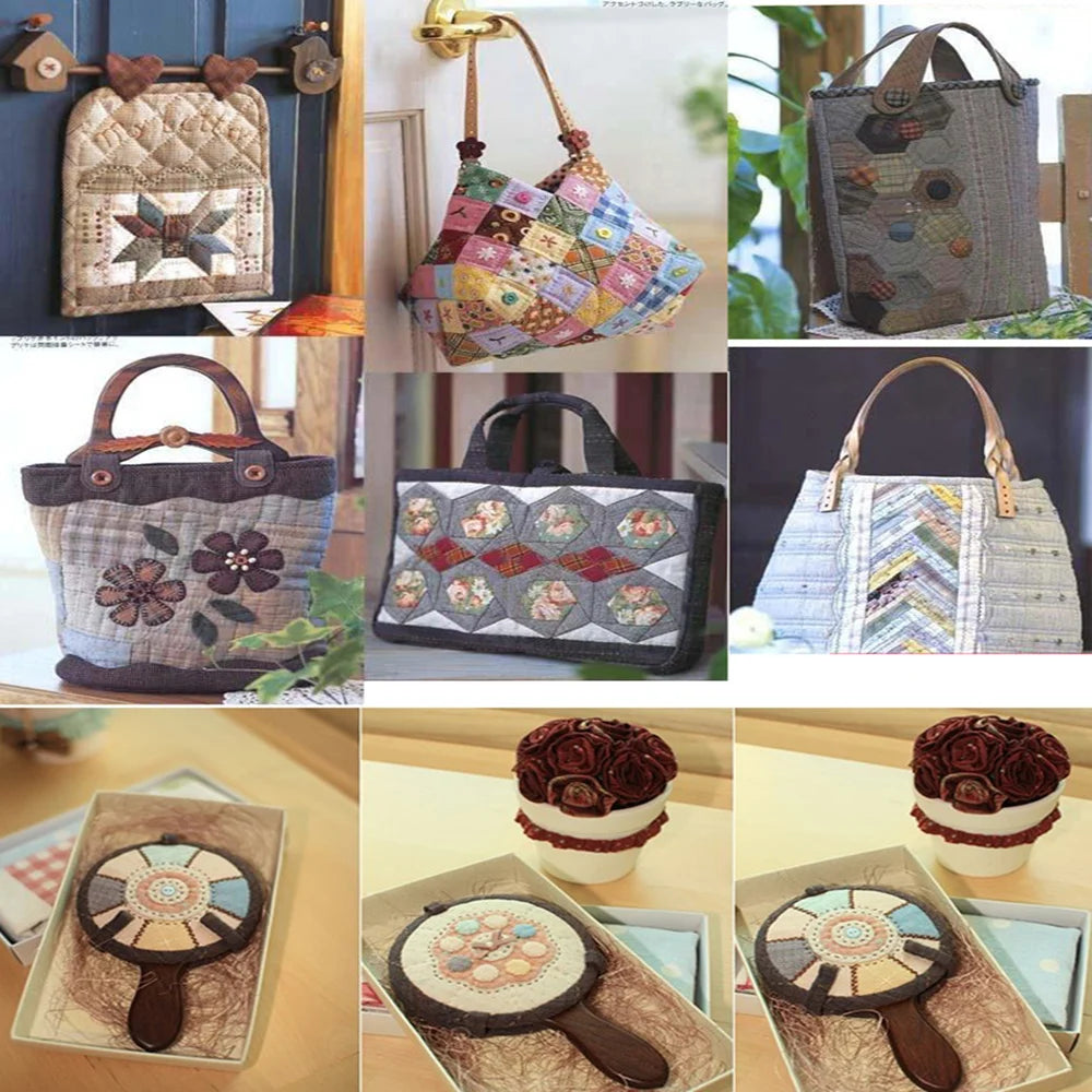 15pc 23*33cm Japanese Yarn Dyed Cotton Fabric Bundle for Crafting