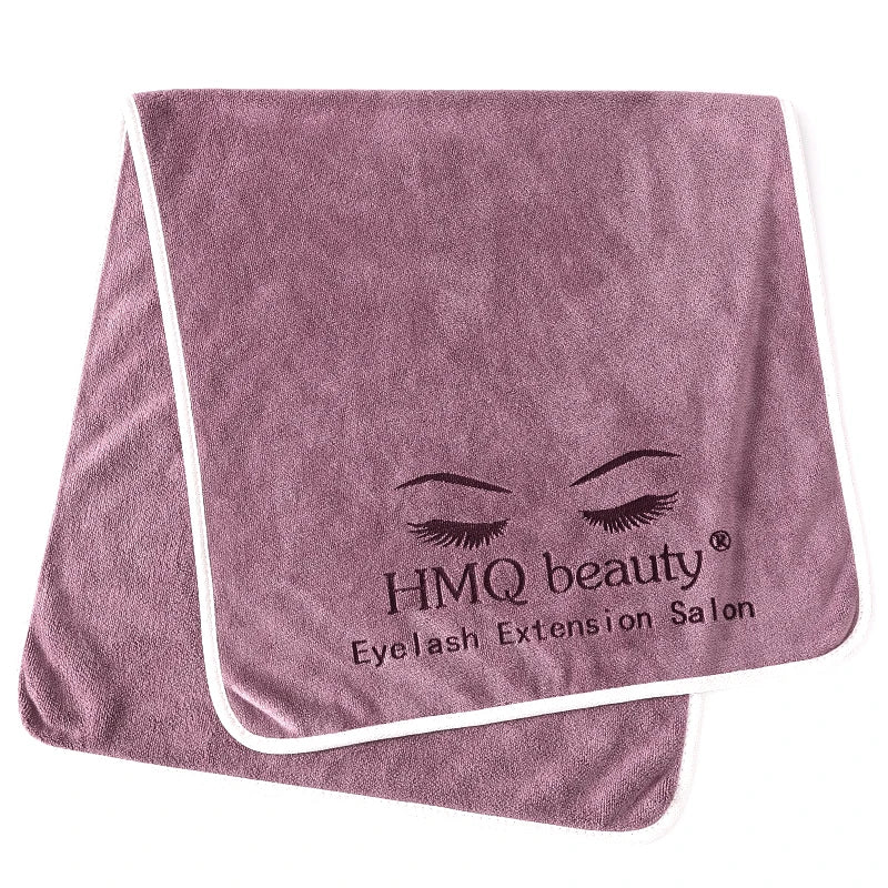 Reusable Eyelash Extension Salon Towel for Grafted Eyelashes Soft Turban Hair Cap SPA Pillow Towel Lash Accessories Makeup Tools