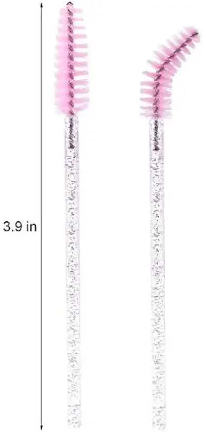 500 or 1000 Pieces Disposable Mascara Wands Eyelash Brush Spoolies for Eyebrow and Eyelash Extensions Colorful Beauty Tools