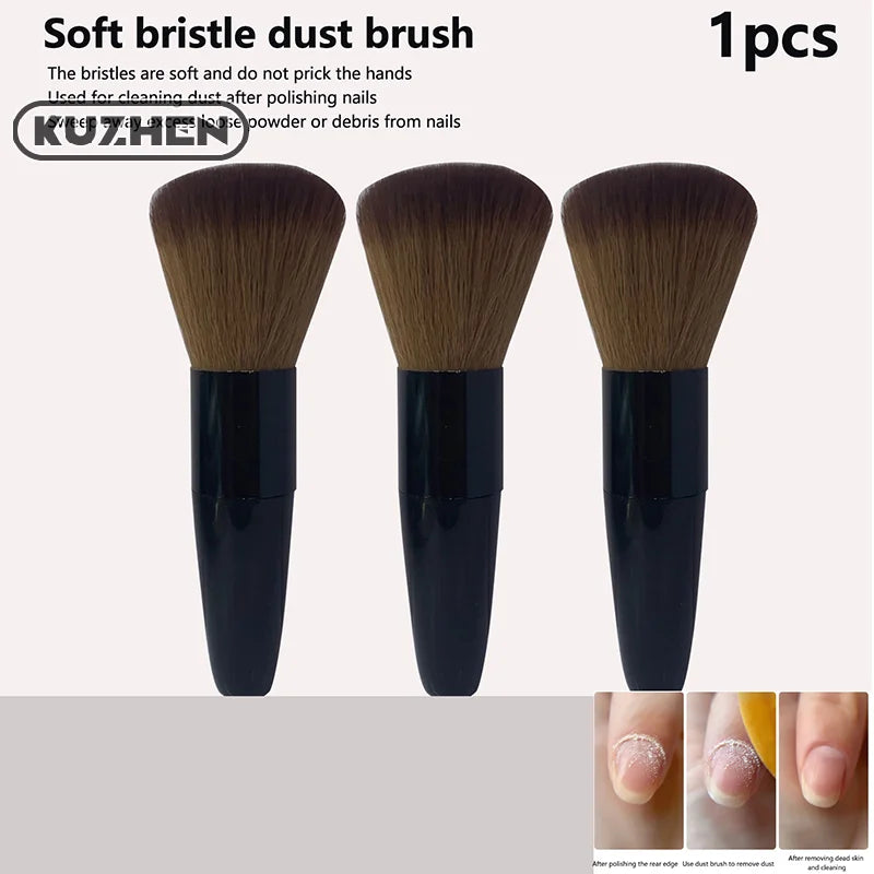 Nail Art Brush Remove Nail Dust Brush Acrylic UV Gel Polish Powder Cleaning Tool Beauty Makeup Brushes Manicure Accessories