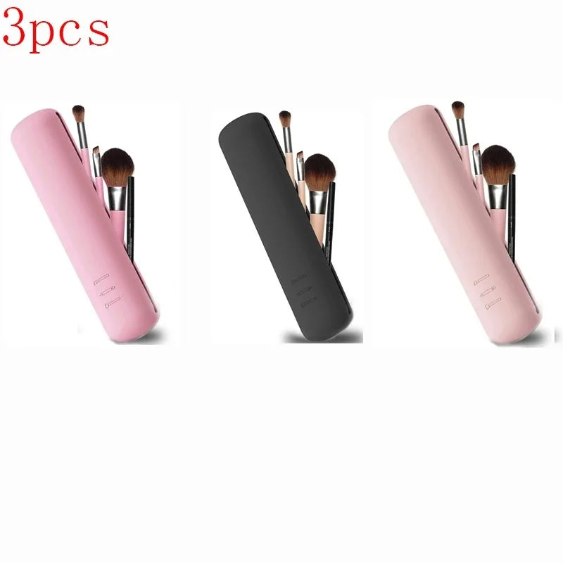 Makeup Bag Makeup Brush Pouch Cosmetic Organizer Travel Holder Storage Brush Case Brush Makeup Bag Pouch Silicon Makeup Bag