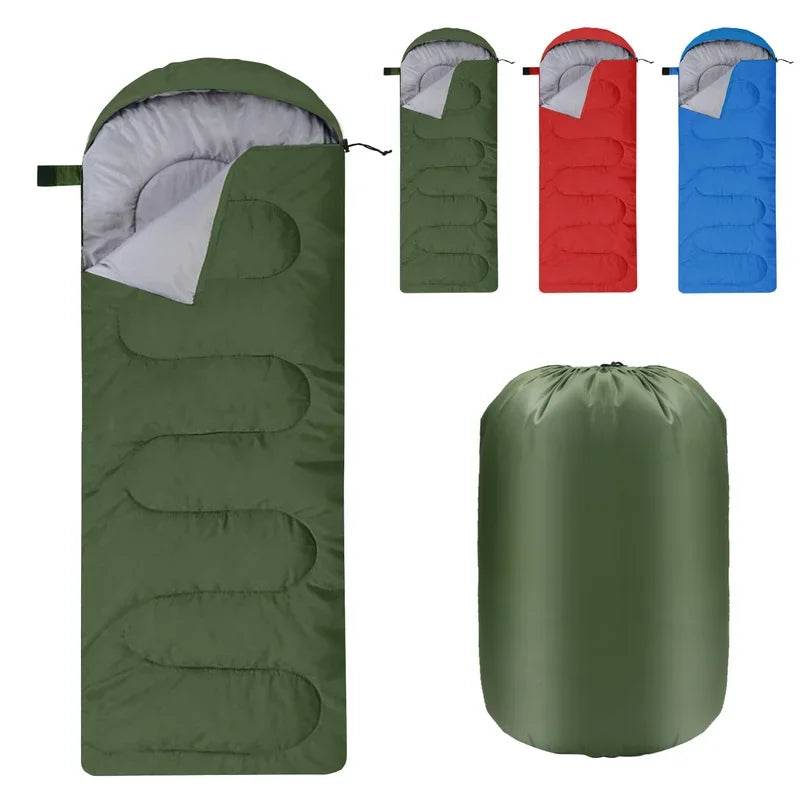 Ultralight Waterproof 4 Season Camping Sleeping Bag Warm Envelope for Backpacking and Hiking