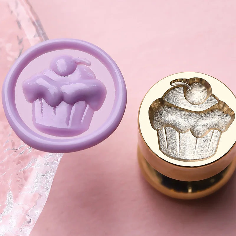 Mini Wax Seal Stamp Cute Animal Head for DIY Craft Invitations