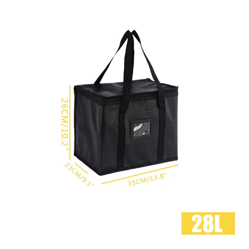 Insulated Thermal Cooler Bag – Large Lunch Tote for Food & Drinks, Ideal for Picnics or Work