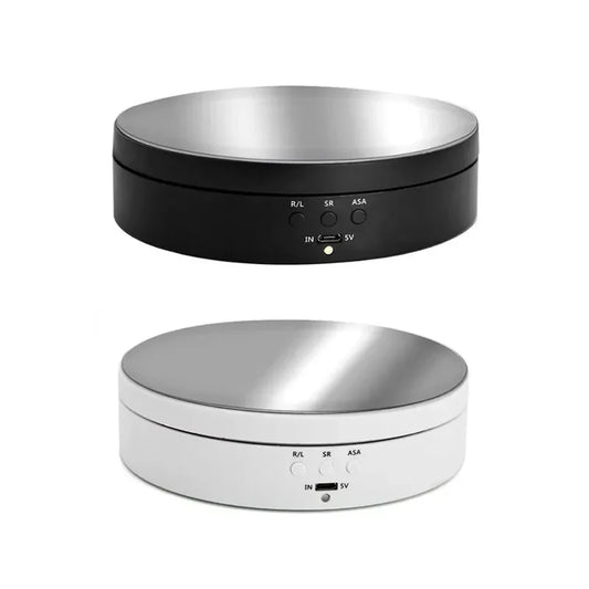 Electric Display Platform with Three Speeds Adjustable Angles Smart Charging and Swiveling Feature