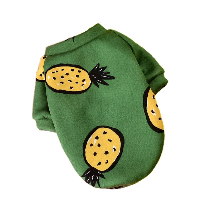 Chihuahua Dog Sweatshirt Puppy Cat Pullover Dogs Small Dog Hoodie Coat Winter Warm Pet Clothes for Bulldog