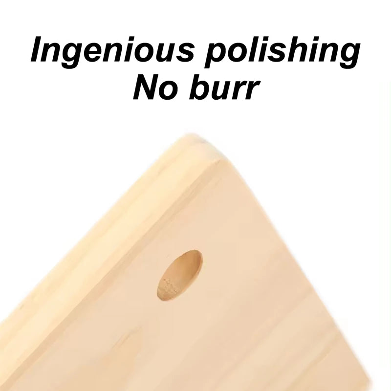 Hamster Wooden Ladder Platform Jumping Board Playground Hamster Climbing Toy Small Pets Stairs Toy Hamster Mice Cage Accessories