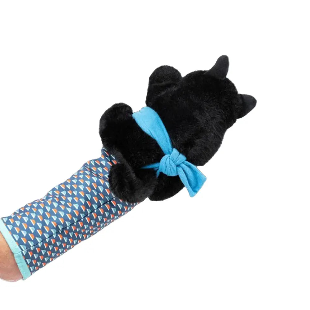 Cats Puppet Wrestler Cute Stuffed Animal Hand Puppet With Sturdy Padding Cat Dog Interactive Plush Toys Pet Soft Wrestling Glove