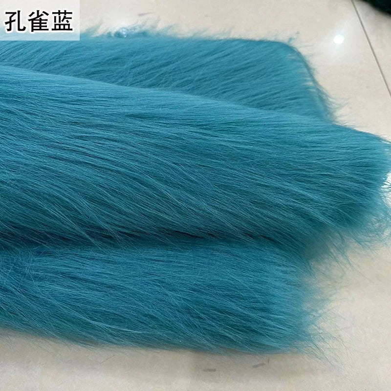 35 Colours 12cm Soft Imitation Plush Fur Fabric for DIY Photo Props Decorative Backgrounds Plush Mats and Animal Toys