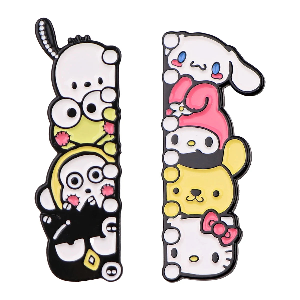 Kawaii Anime Badges on Backpack Cute Things Enamel Pin Cartoon Brooches for Women Cosplay Accessories Fashion Jewelry Toys Gift