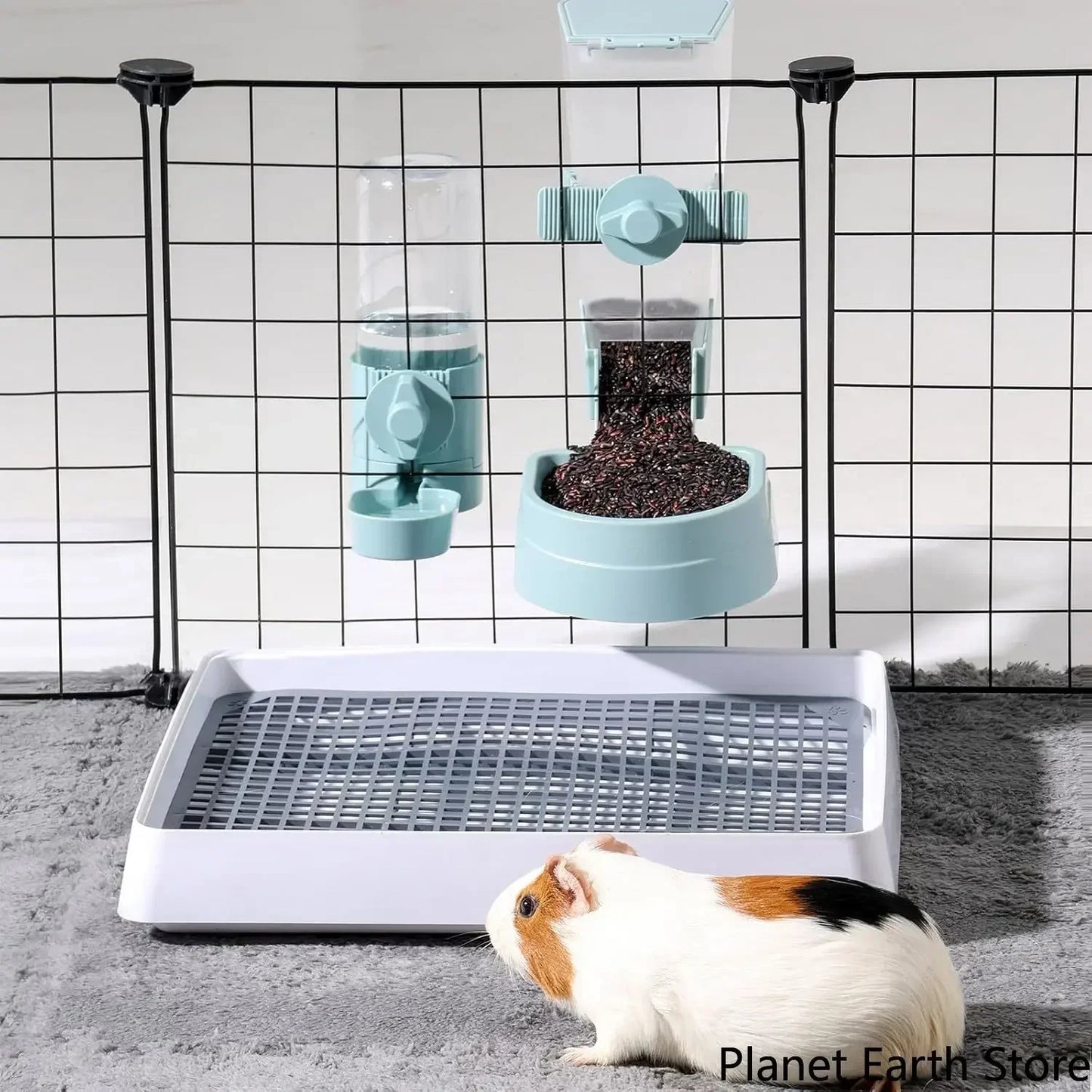 Guinea Pig Cage Lining Washable Guinea Pig Pad Reusable and Non Slip Urinary Pad for Guinea Pig Cat Dog Beds Rabbit Sleep Mat