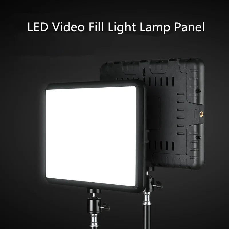 8/12 Inch LED Photography Video Light Panel Kit With Tripod