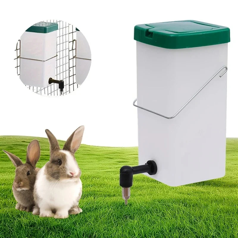 1pc-500ml  Plastic Rabbit Drinking Water Bottle Bucket Hamster Dispenser Cage Hanging Feeder Nipple Water Drinker for Guinea pig