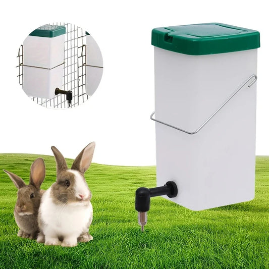 1pc-500ml  Plastic Rabbit Drinking Water Bottle Bucket Hamster Dispenser Cage Hanging Feeder Nipple Water Drinker for Guinea pig