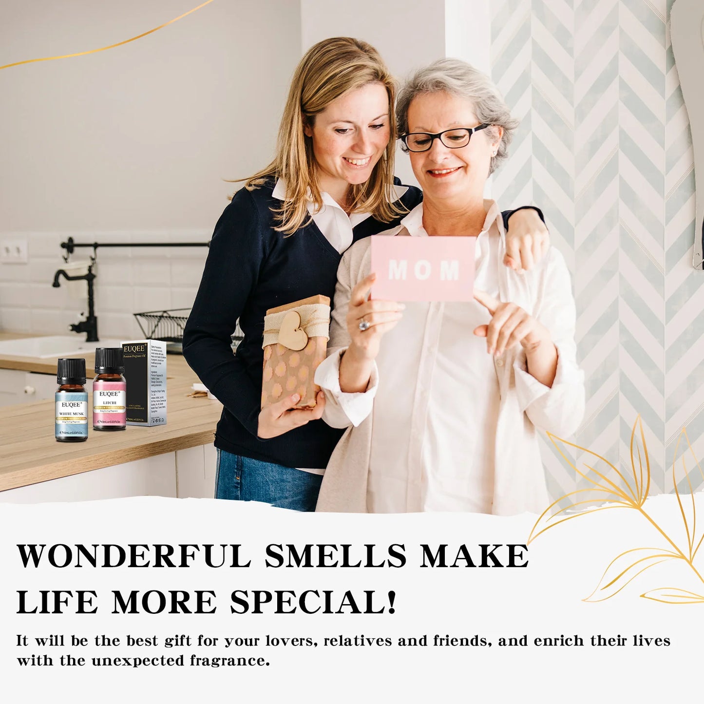 EUQEE 10ML Coconut Vanilla Bubble Gum Fragrance Oil for Candles and Soap