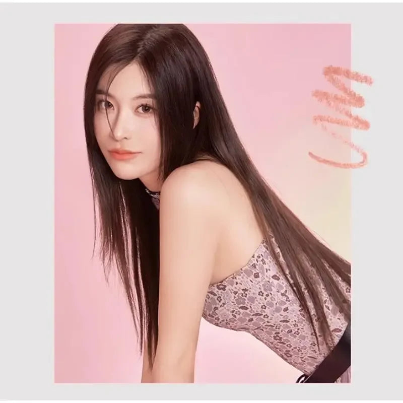 Flortte Waterproof Matte Lipliner Lip Pencil Double Ended Moisturizing Contour Tint for Long Lasting Non-Stick Finish