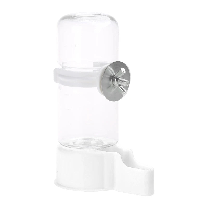 Birds Water Dispenser for Cage Finches 140ml Parakeets Drinker Set Bottle Automatic Bird Cage Water Feeder for Cage