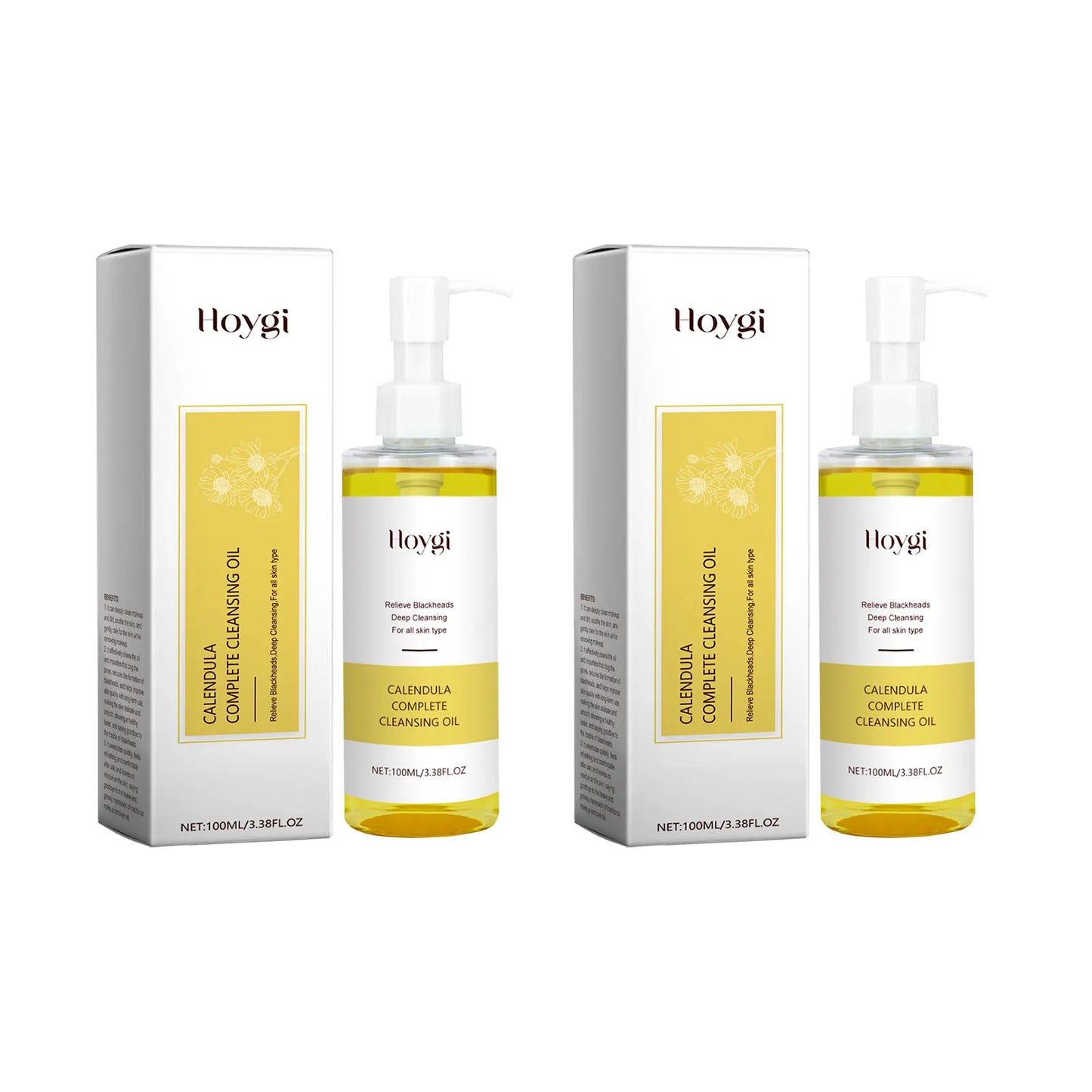Hoygi Gentle Makeup Remover Oil for Sensitive Skin Refreshing Facial Cleanser with Natural Ingredients