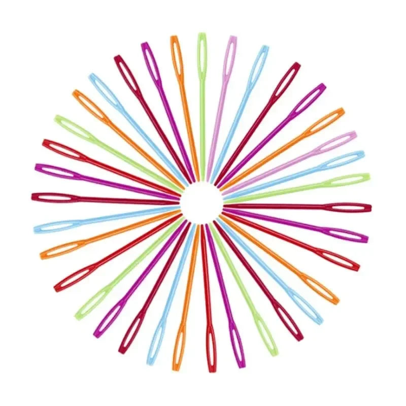 10/30 PCs Mixed Color Knitting Needles Crochet Hooks for Kids