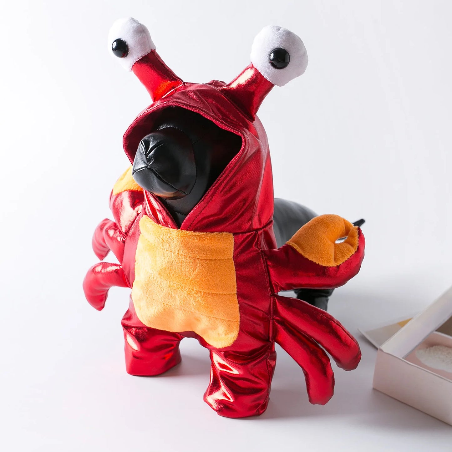 Halloween Dog Crab Costume Winter Pet Hoodie Funny Bulldog Apparel Cat Suit Puupy Clothes for Small Medium Dogs