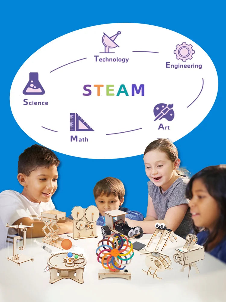 DIY Physical Model Science Experiment Educational Toy for Kids