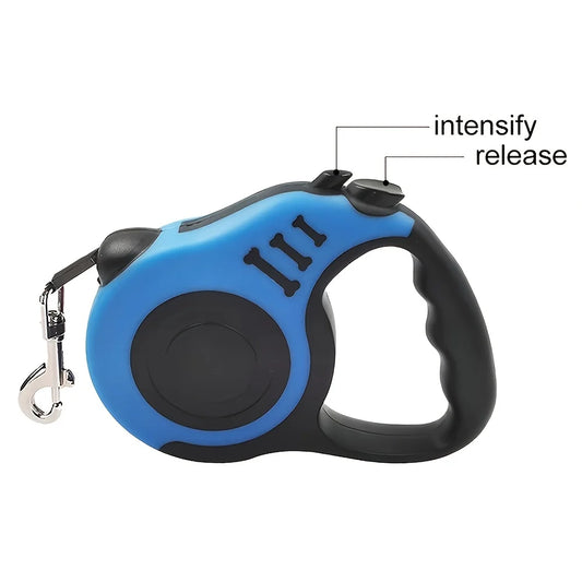 Automatic Retractable Dog Rope Nylon Leash for Small Medium Pets