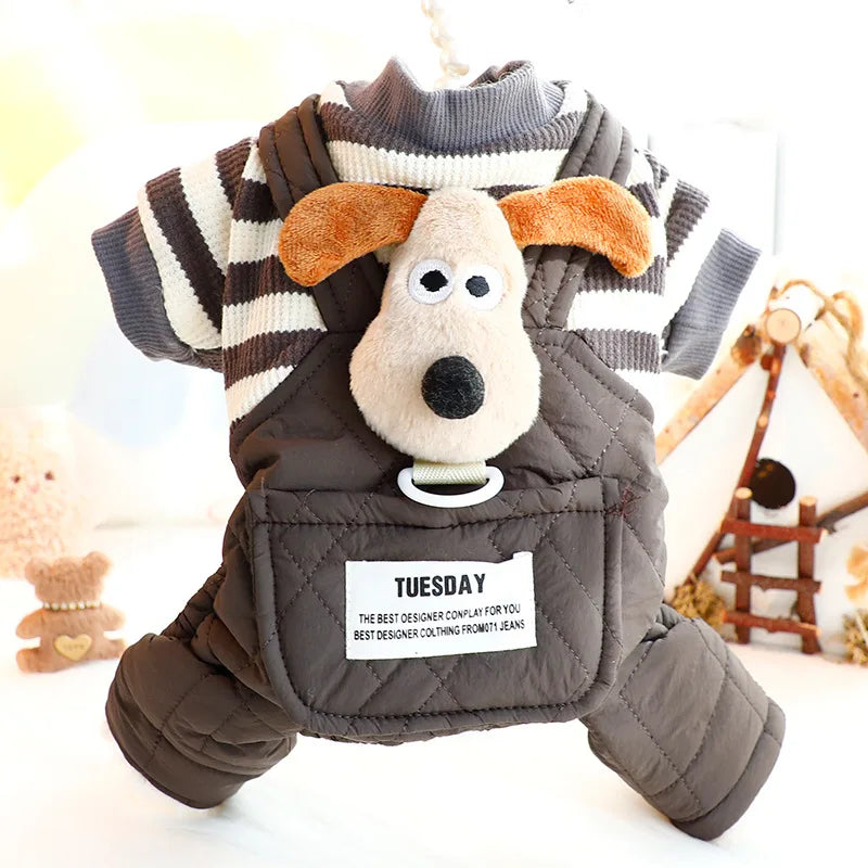 Winter Pet Dog Vest Jacket for Small Medium Dogs Cats pet Warm Cotton Clothes Puppy Yorkie Chihuahua Coat Maltese Bulldog wear
