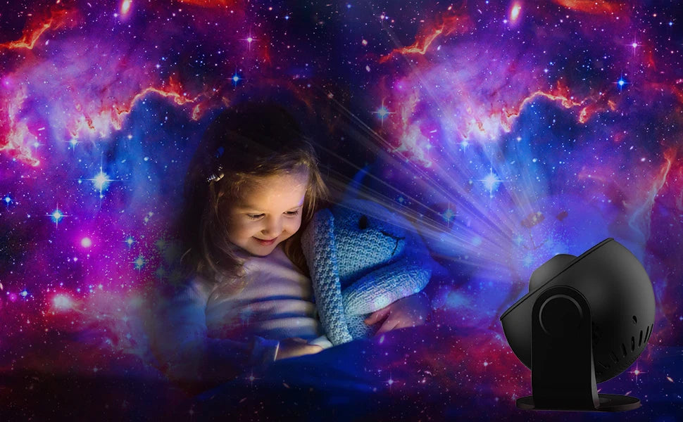 Planetarium Projector Night Light Galaxy Projector 360 Degree Rotation HD Star Projector For Bedroom Ceiling Decor