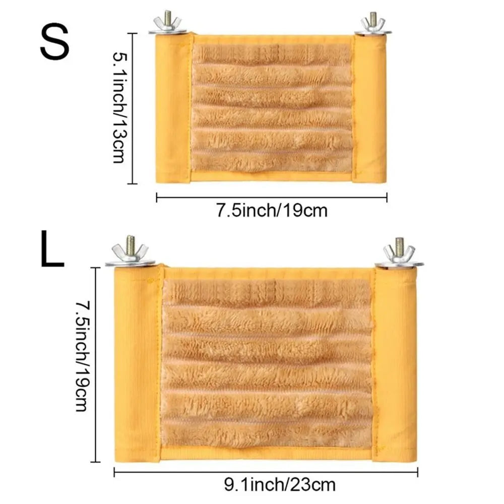 Parrot Nest Fashion Pet Bird Parrot Cages Removable Washable Warm Hammock Warmer Hanging Cave Sleeping Hatching