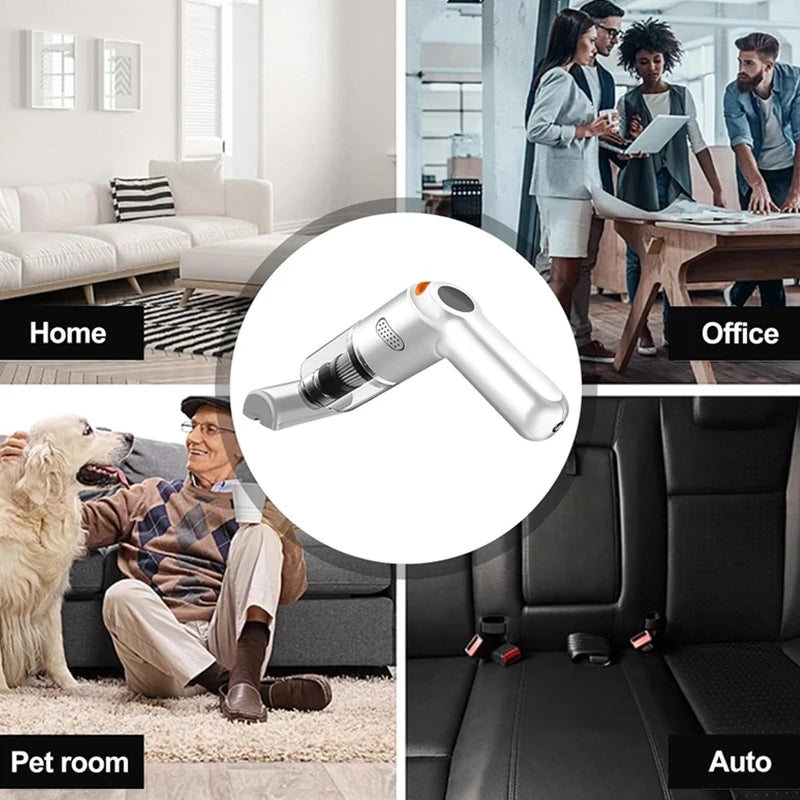 15000Pa Wireless Mini Vacuum Cleaner Handheld Large Suction Car Vacuum Cleaner For Home Car Vacuum Cleaner Pet Hair Absorber