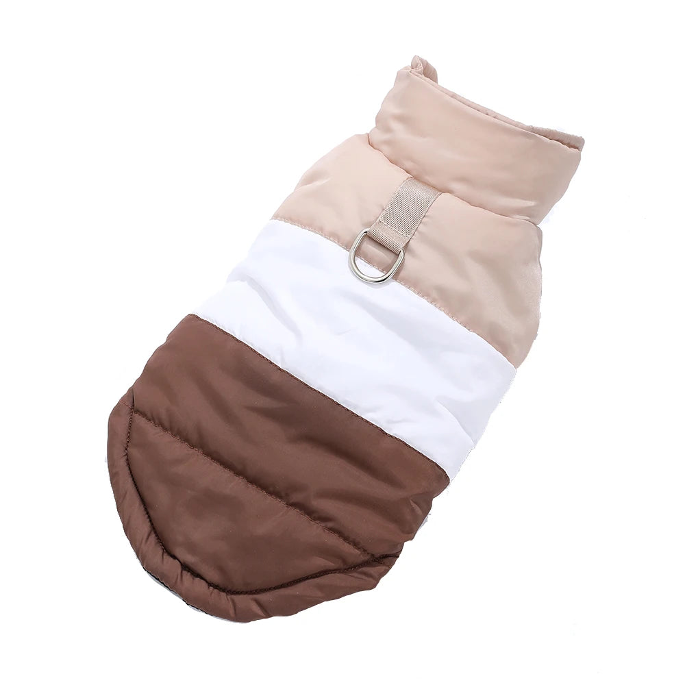 Cat Coats Autumn Winter Warm Windproof Button Vest Jacket With D-Ring For Small Medium Cats Dogs Kitten Sphynx Pug Kitty Clothes