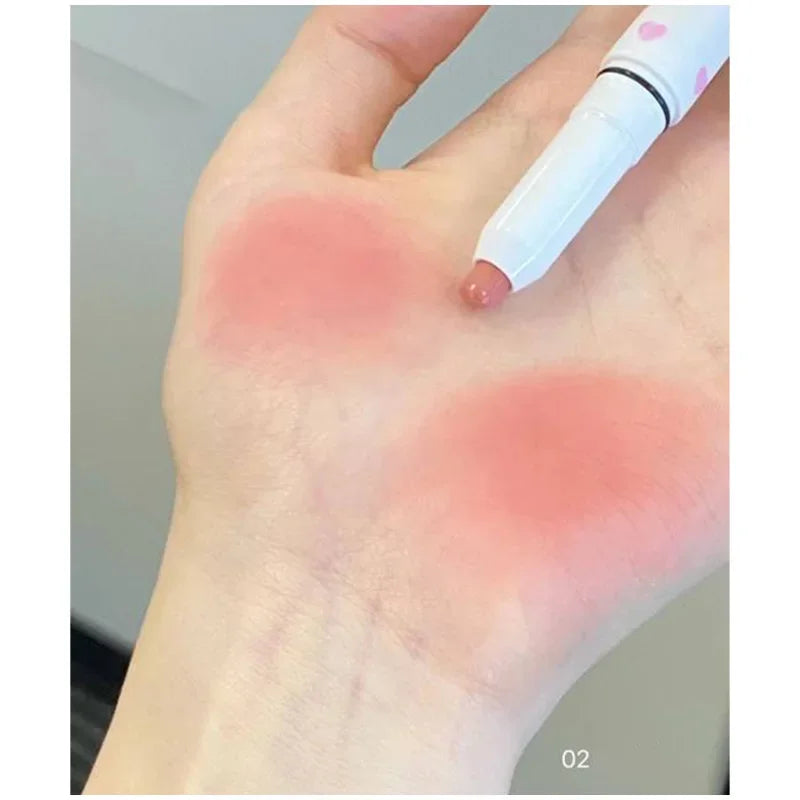 Flortte Waterproof Matte Lipliner Lip Pencil Double Ended Moisturizing Contour Tint for Long Lasting Non-Stick Finish