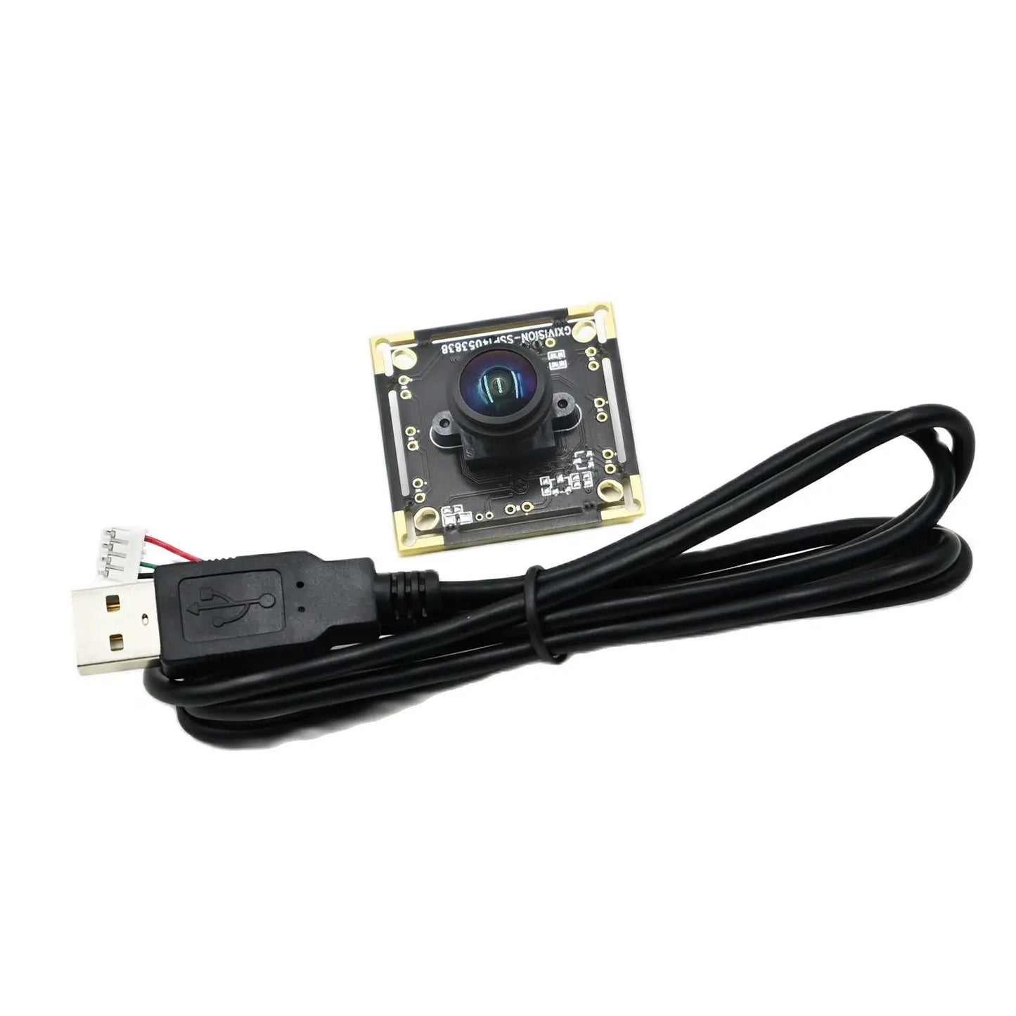 720p USB Camera Module 1MP Webcam 30fps 1280x720 Resolution Plug and Play UVC Compatible for Raspberry Pi Android Linux Windows